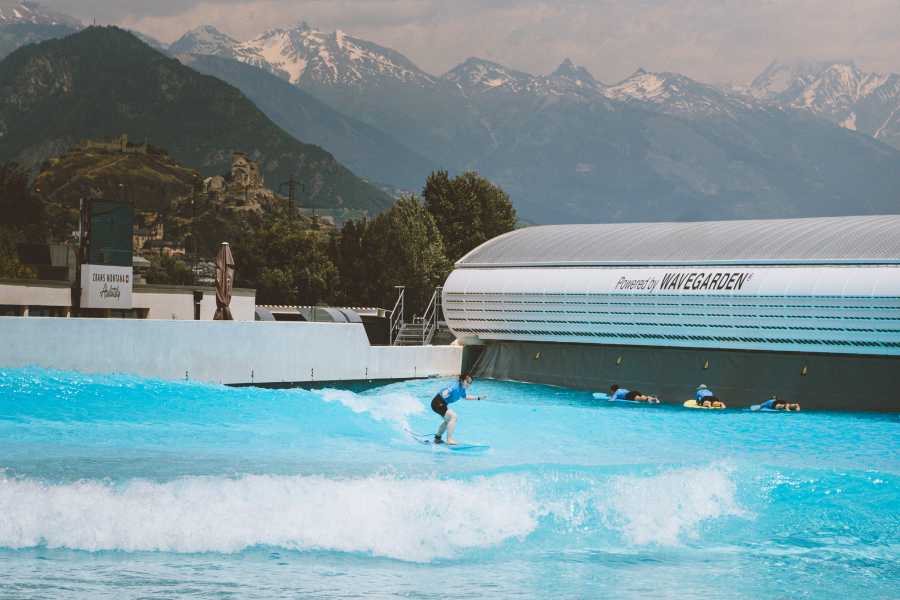 Surfing in Sion